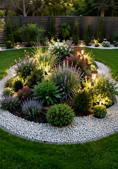 Kit rond decorativ cu plante Novarix